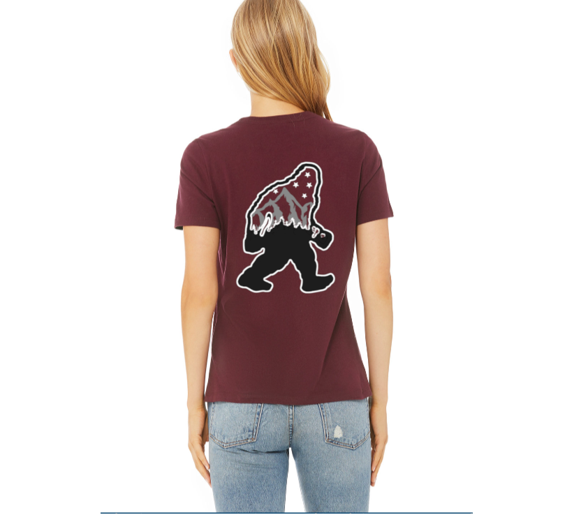 Women's Sasquatch Tshirt - National Park