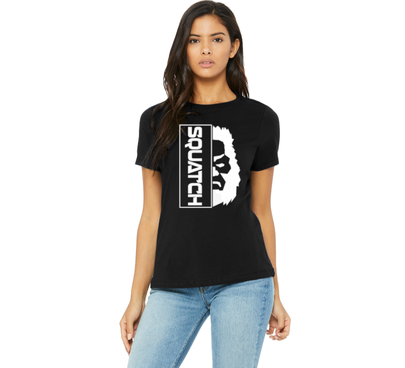 Women's Half Face - Sasquatch T-Shirt
