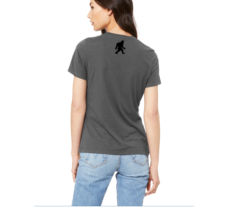 Women's Half Face - Sasquatch T-Shirt
