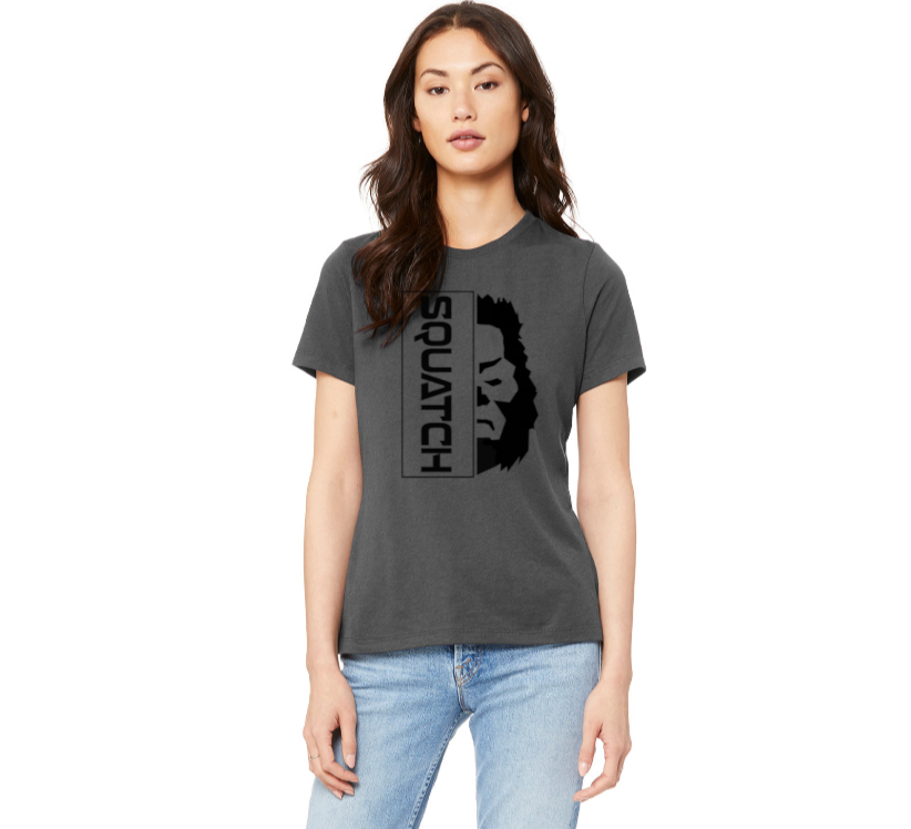 Women's Half Face - Sasquatch T-Shirt