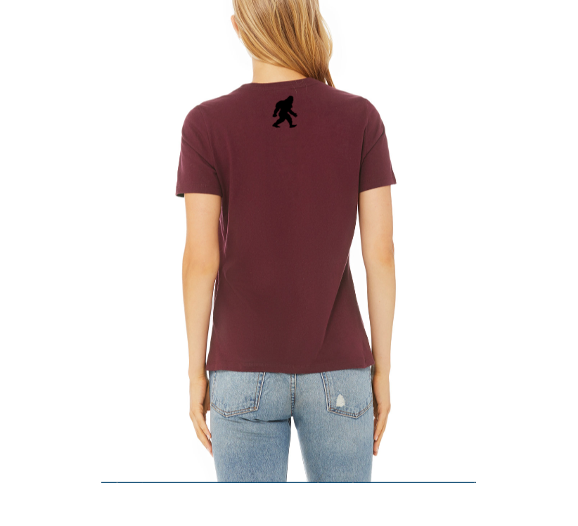 Women's Half Face - Sasquatch T-Shirt