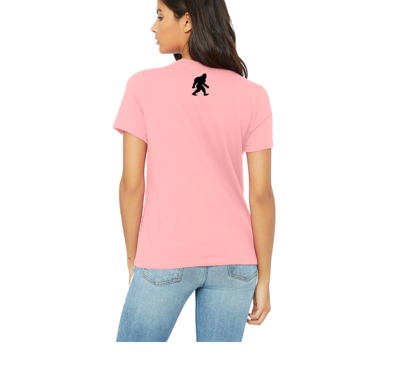 Women's Half Face - Sasquatch T-Shirt
