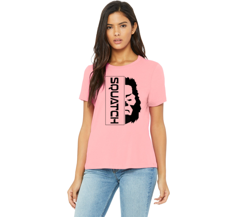 Women's Half Face - Sasquatch T-Shirt