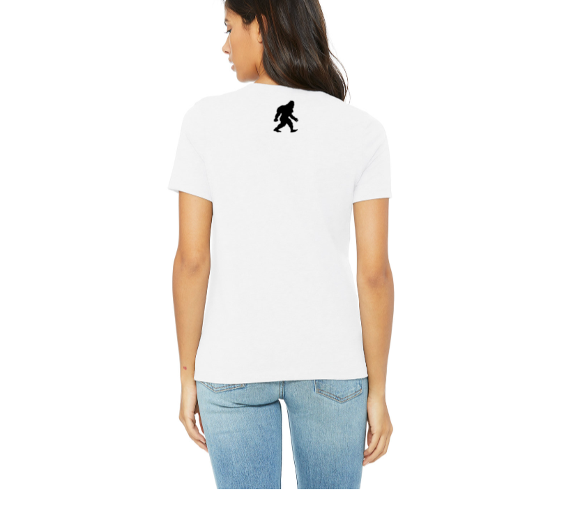 Women's Half Face - Sasquatch T-Shirt