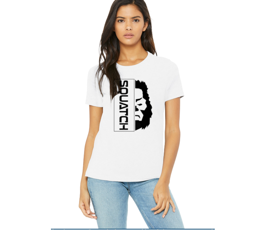 Women's Half Face - Sasquatch T-Shirt