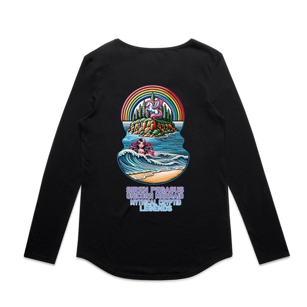 Color Pop! - Mermaid Pegasus Tee!