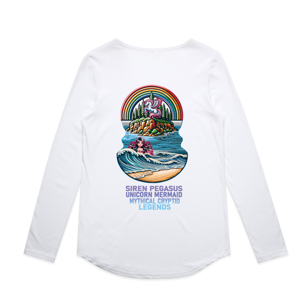 Color Pop! - Mermaid Pegasus Tee!