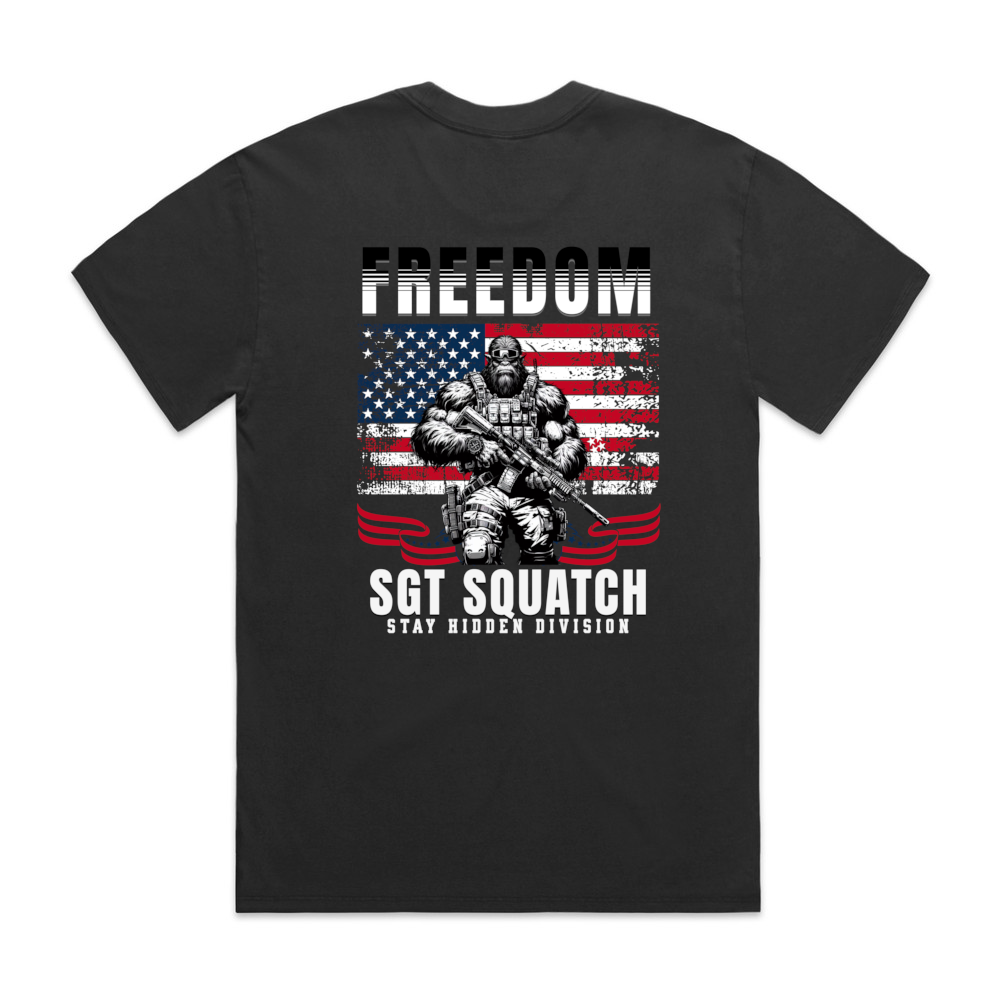 Sgt Squatch - Freedom Tee
