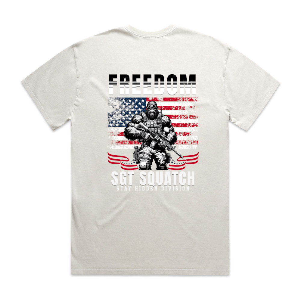 Sgt Squatch - Freedom Tee