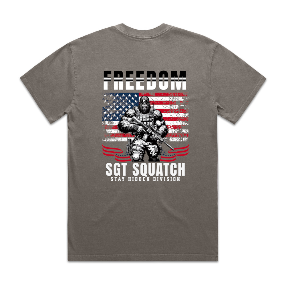 Sgt Squatch - Freedom Tee