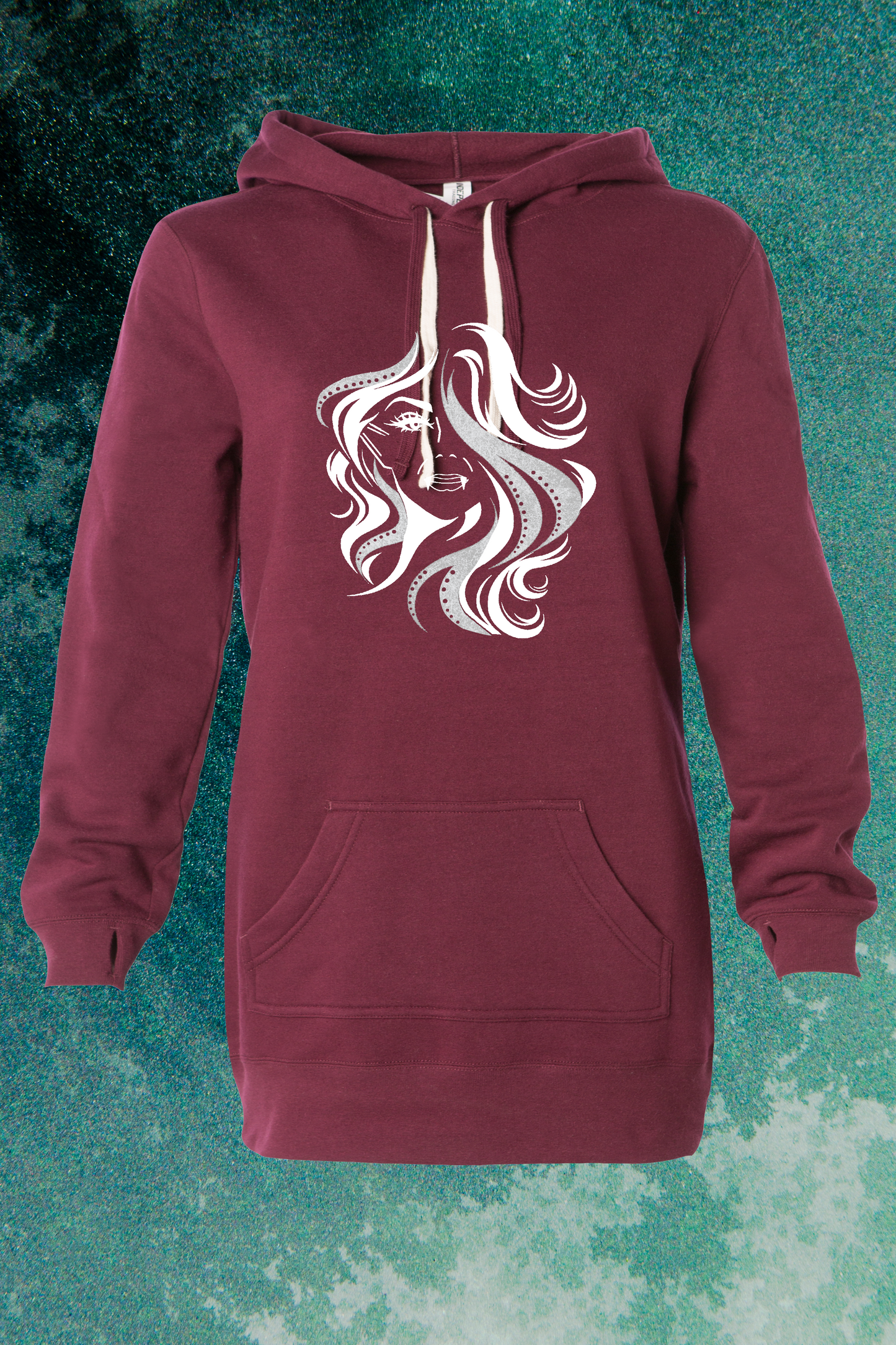 Siren - Beauty is a weapon Hoodie Dress