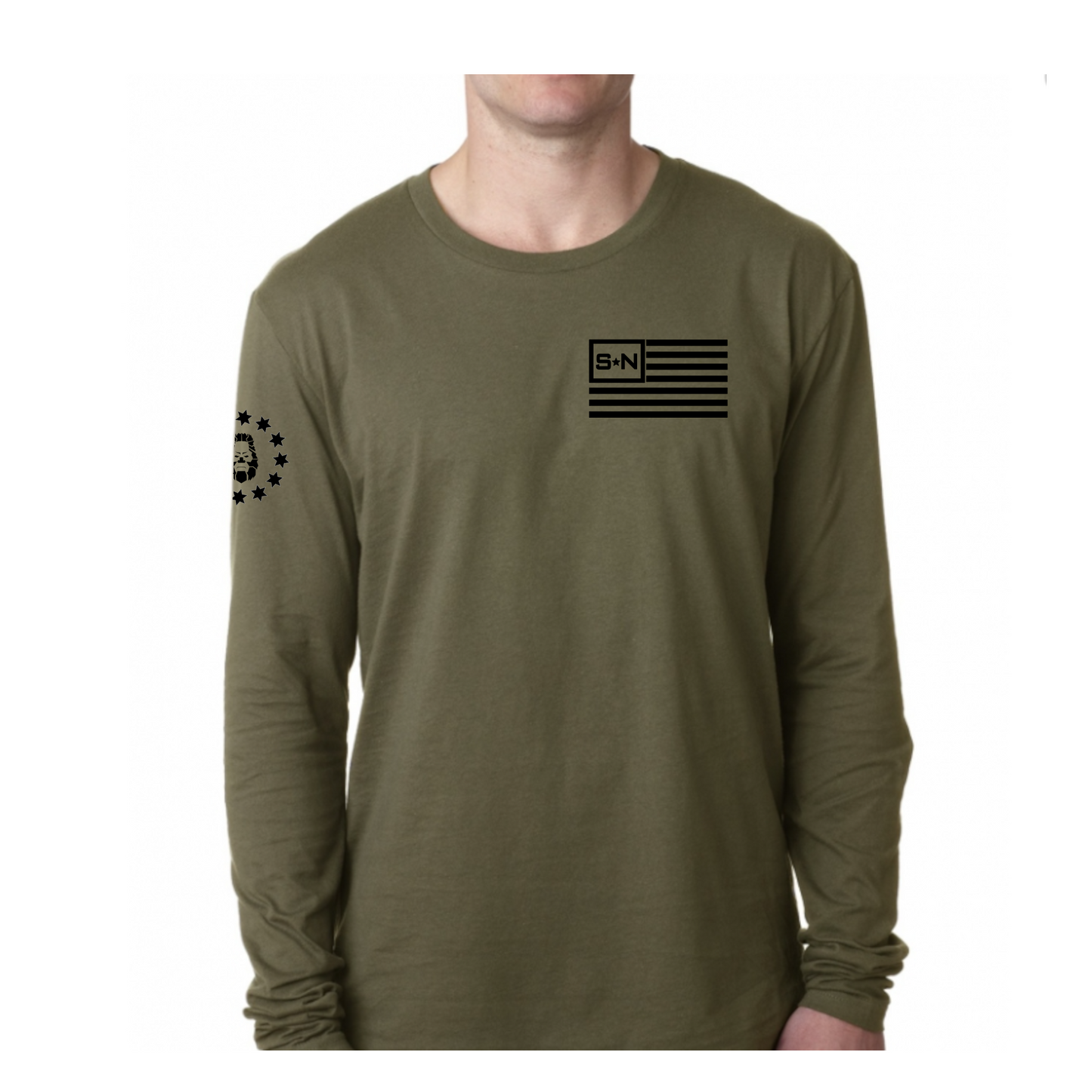 Sasquatch Nation Long Sleeve Tee