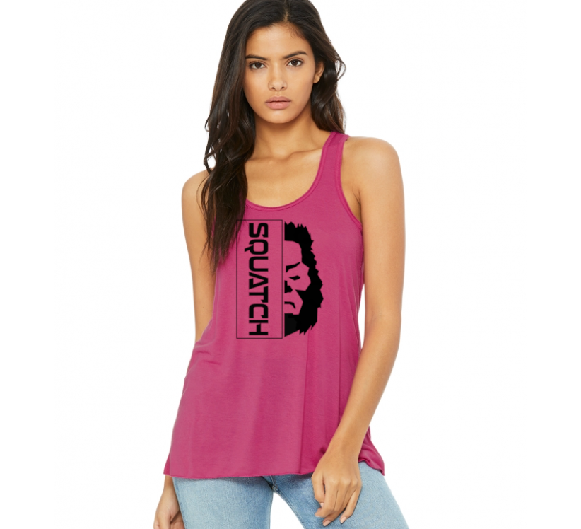 Women's Tank Top - Sasquatch Half-Face