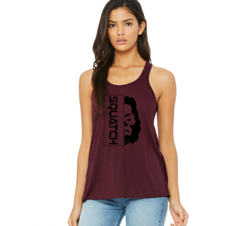 Women's Tank Top - Sasquatch Half-Face