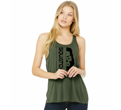 Women's Tank Top - Sasquatch Half-Face