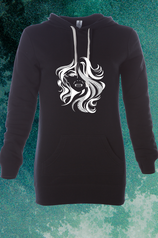 Siren - Beauty is a weapon Hoodie Dress