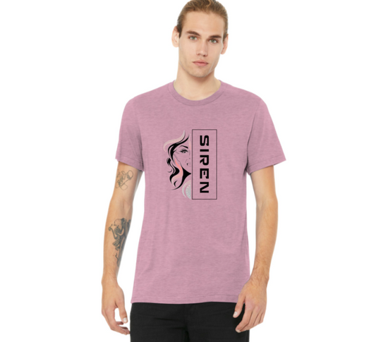 Unisex Siren Half-Face T-Shirt