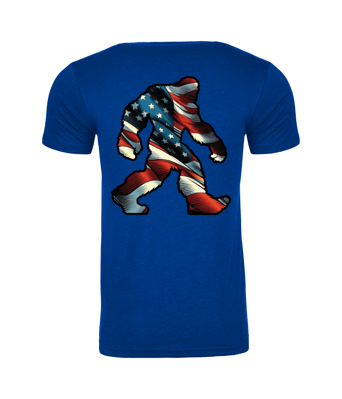 Sasquatch Patriot - Flag Shirt