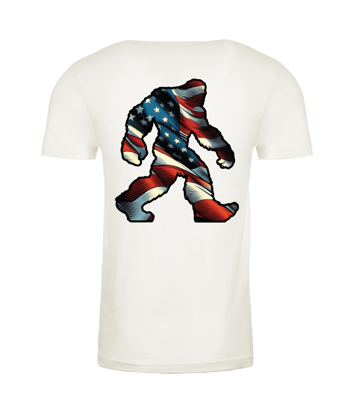 Sasquatch Patriot - Flag Shirt