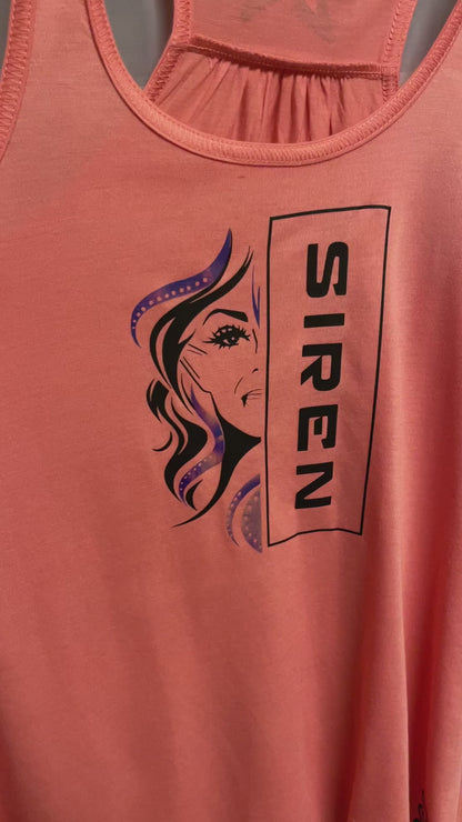 Women's Half Face - Siren T-shirt