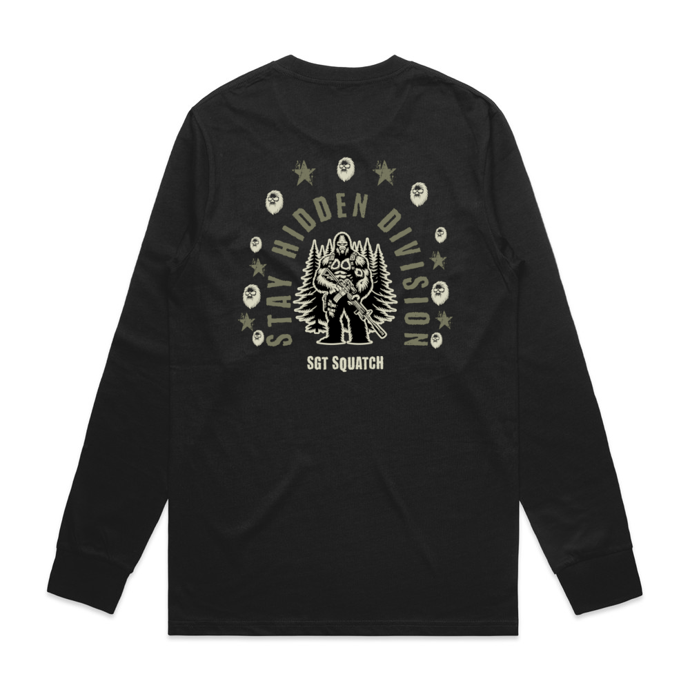 Sgt Squatch- Stay Hidden Division LS