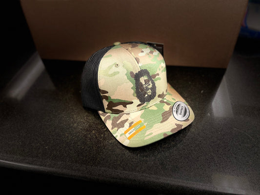 Sasquatch Camo Trucker Hat